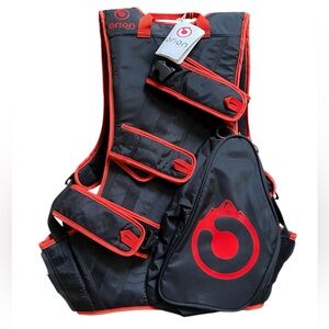 Orion Packs Archer Ski Pack, Black/Red, Large, missing bag